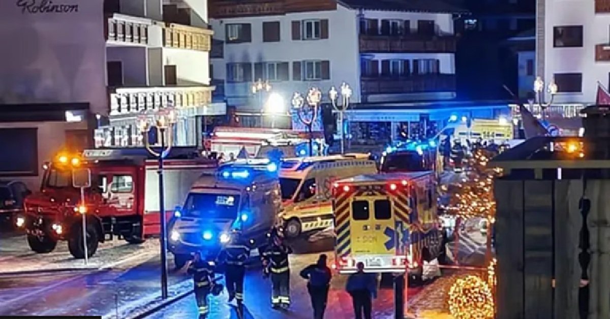 പുതുവത്സരാഘോഷത്തിനിടെ സ്വിസ് റിസോര്‍ട്ടില്‍ സ്‌ഫോടനം; പത്തിലധികം പേർ മരിച്ചു